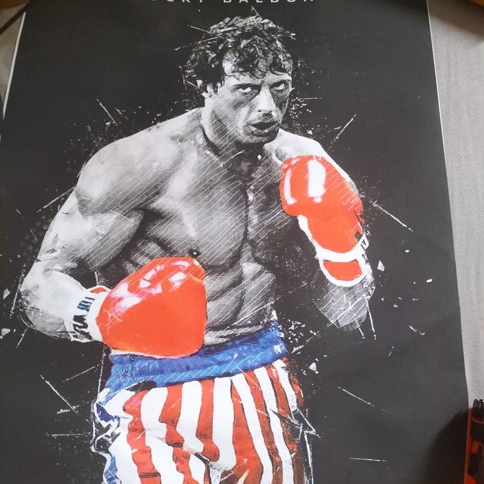 Poster sur toile Rocky Balboa - photo numéro 3