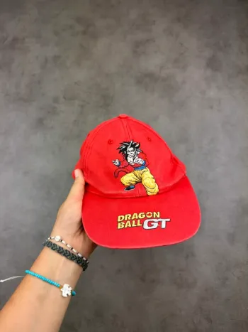 Casquette Vintage Dragon Ball GT Rare Rouge