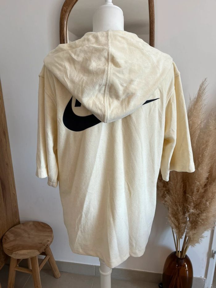 Sweat manches 3/4 jaune pâle Nike - photo numéro 5