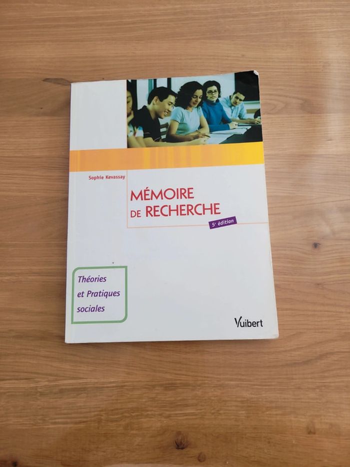 Mémoire de recherche de Sophie Kevassay