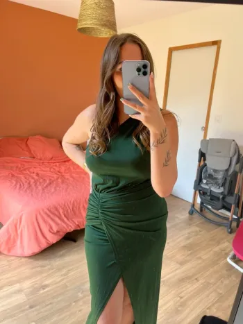 Robe verte sapin SHEIN taille M