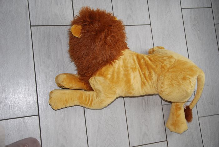 grand lion Peluche Djungelskog 70 cm - photo numéro 4