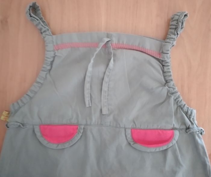 Robe à bretelles 24 mois fille O.ka.ou - photo numéro 1