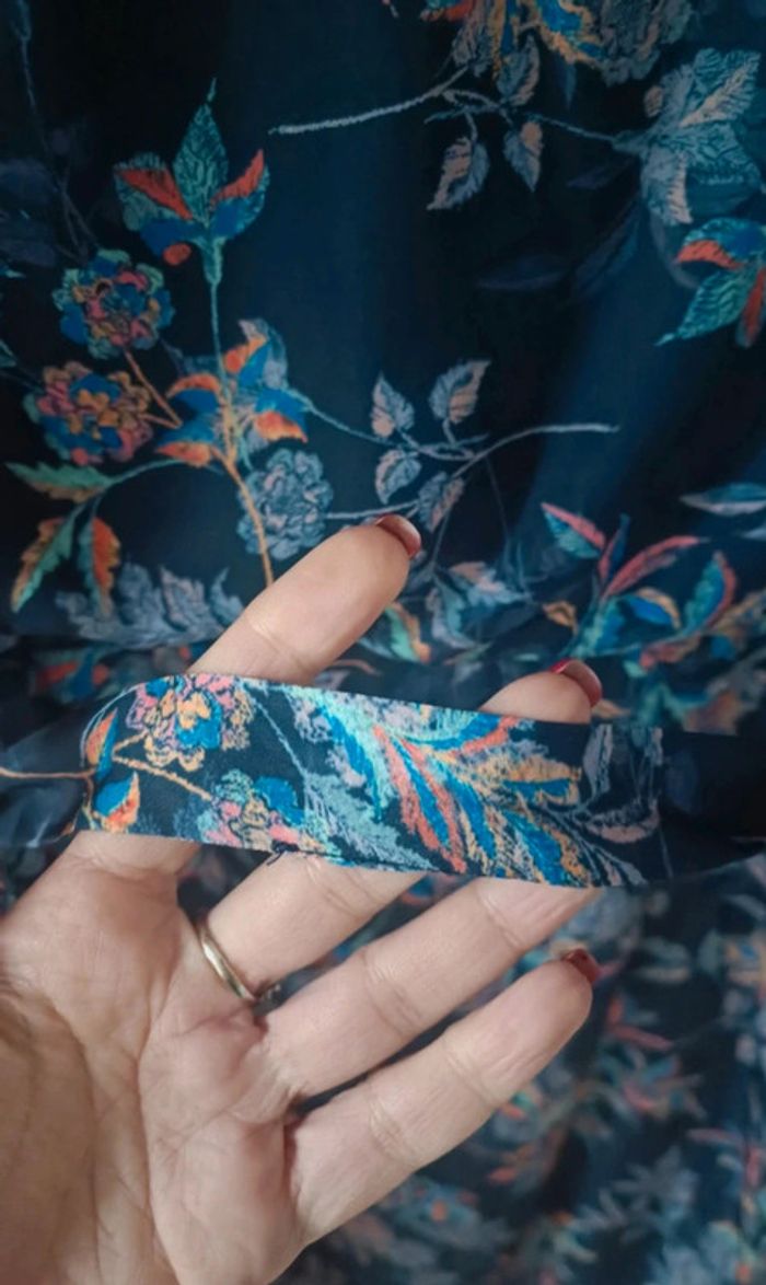 Vestito blu fantasia Lavand - photo numéro 4