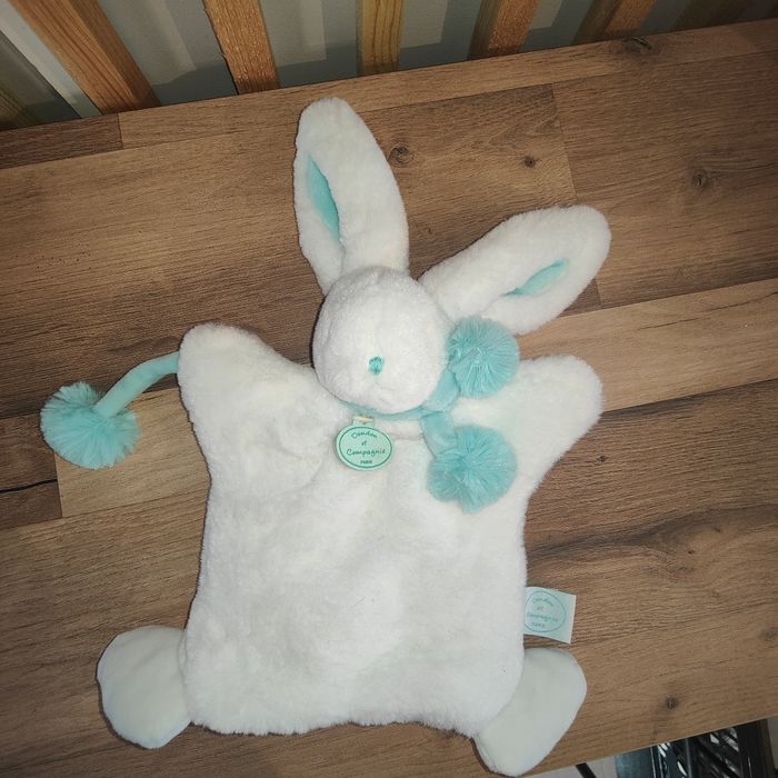 Marionnette doudou et compagnie lapin