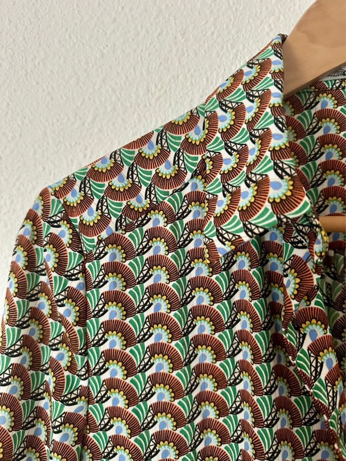 Robe fluide babydolle imprimée - photo numéro 2