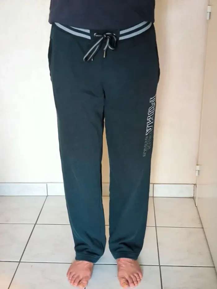 PUMA Pantalon de jogging homme taille L - photo numéro 2