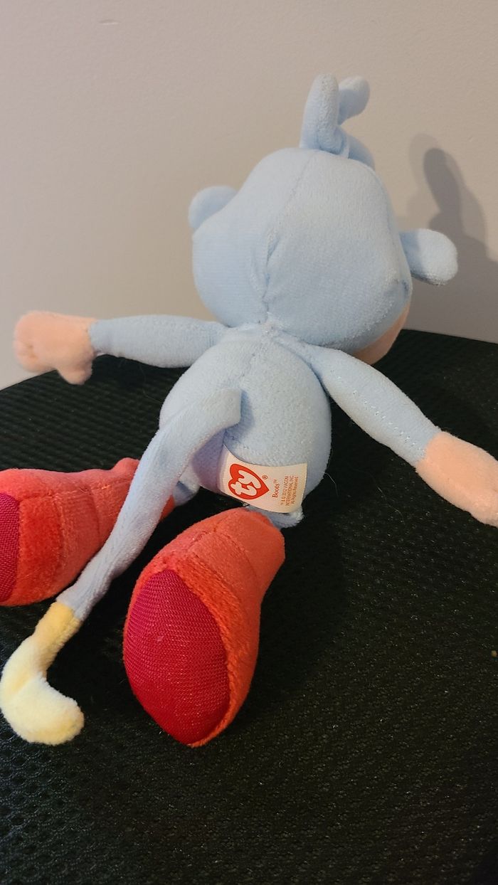 Peluche Ty Beanie Baby BOOTS le singe (Dora l'exploratrice) - photo numéro 3