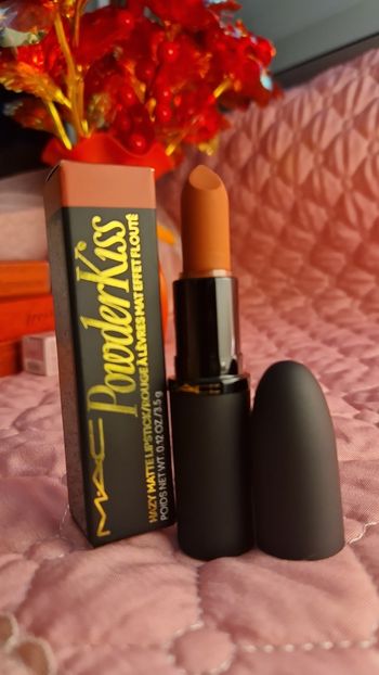 Mac powderkiss rouge à lèvres mat effet flouté 3.5g neuf jamais utilisé jamais ouvert