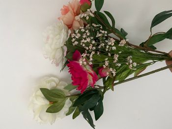 Magnifique Bouquet de Pivoines et Fleurs Artificielles