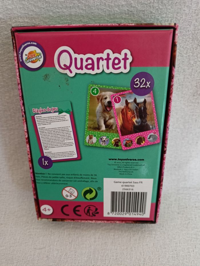 Quartet toy universe complet - photo numéro 2