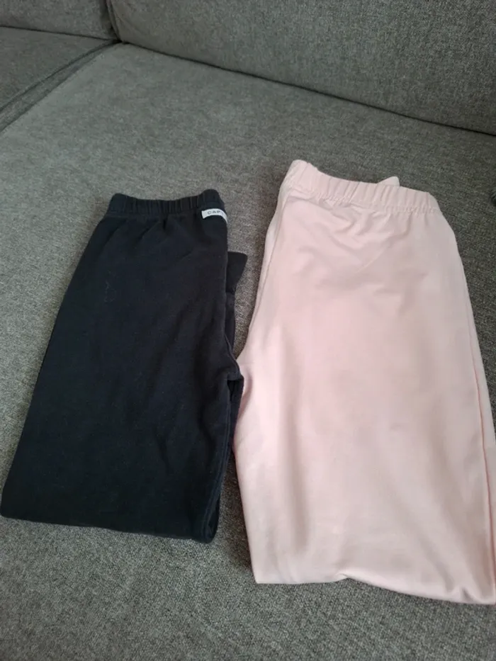 Lot de 2 leggings mi-long 8 ans