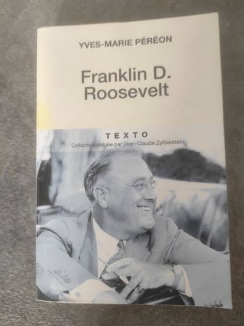 Franklin D. Roosevelt Yves-Marie Péréon Tallandier Texto 2015