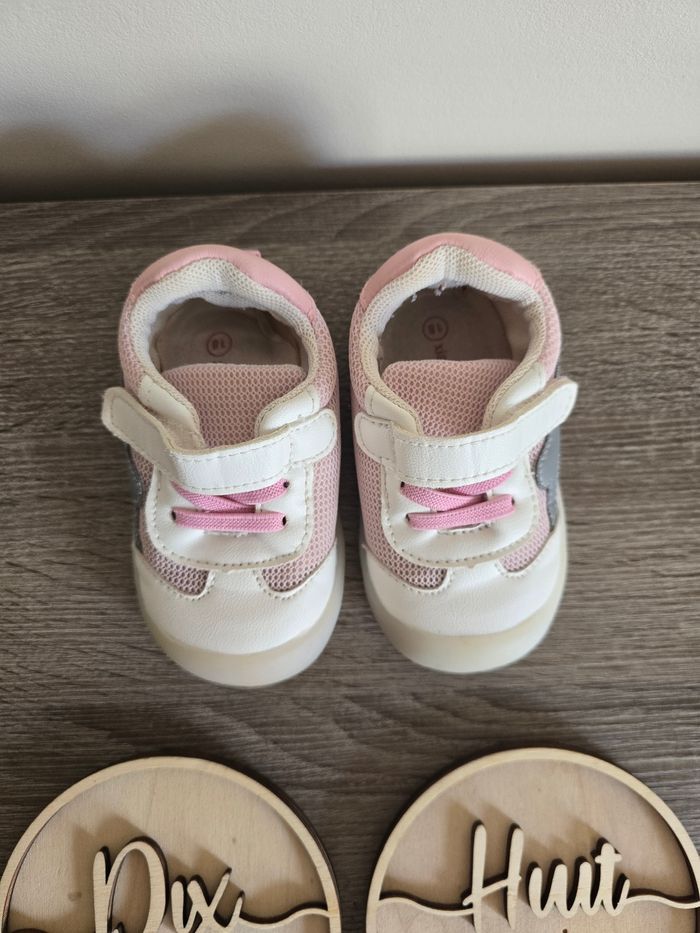 Chaussure Bébé Fille - Basket souple - photo numéro 5