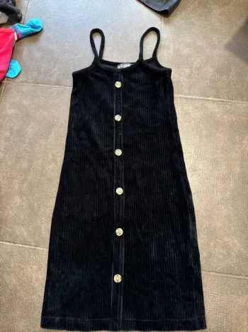 Robe, velours, fille