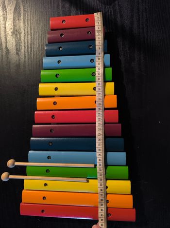 Xylophone en bois à 15 touches