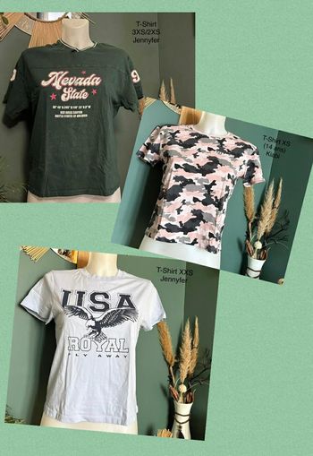 Lot de T-Shirt  taille XXS 