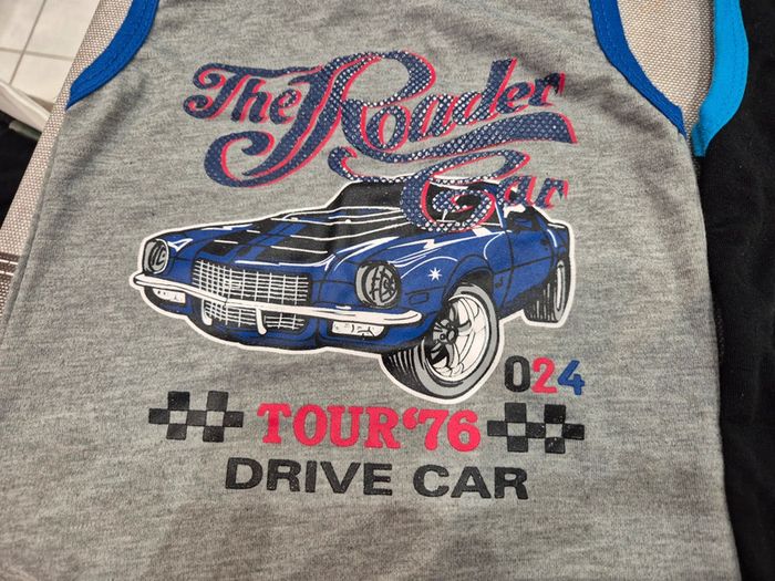 Lot de 2 Tee-shirts sans manche - photo numéro 2