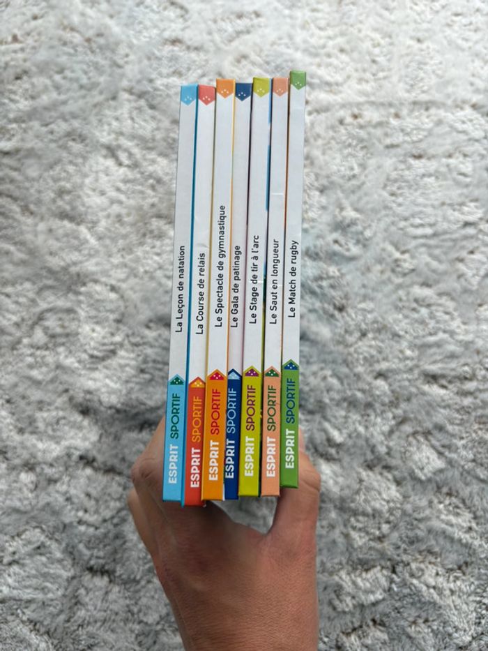 Lot de 7 livres McDo esprits sportifs - photo numéro 3