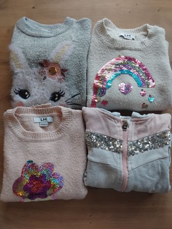 Lot de 4 pull 5ans