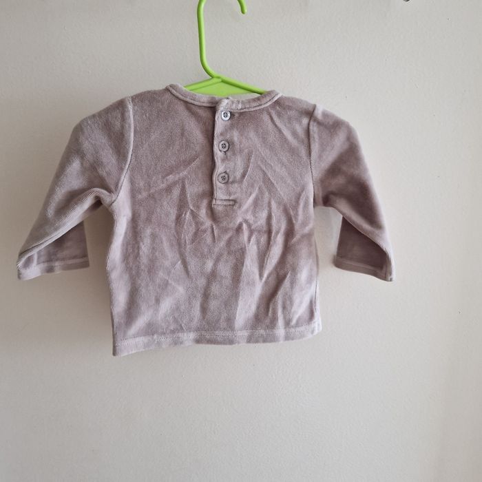 Pull 6 mois velours - photo numéro 4
