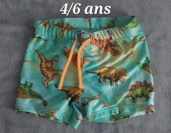 Maillot de bain dinosaure 4/6ans garçon h&m