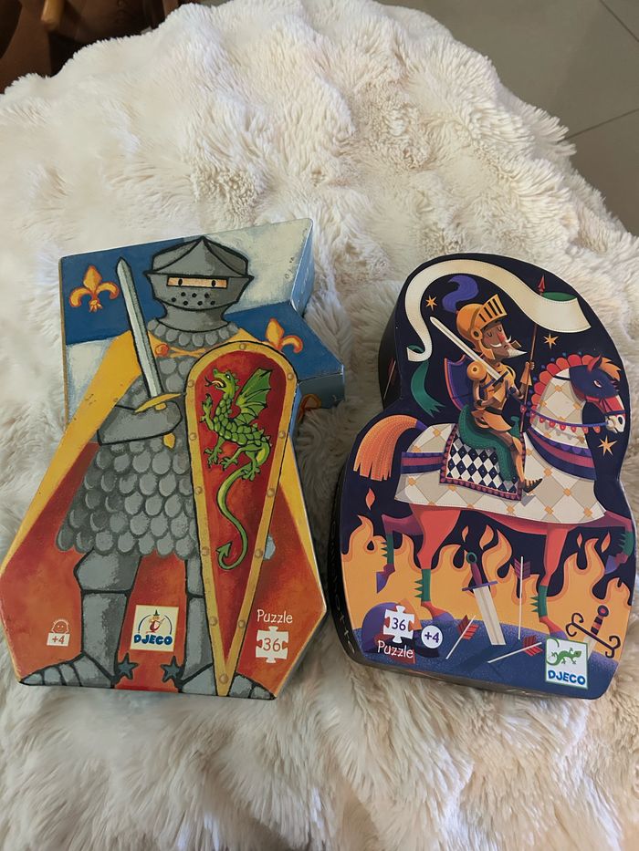 Lot de 2 puzzle Djeco