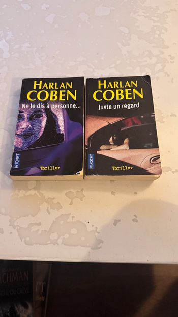 Lot de 2 Thrillers d’Harlan Coben – Éd. Pocket