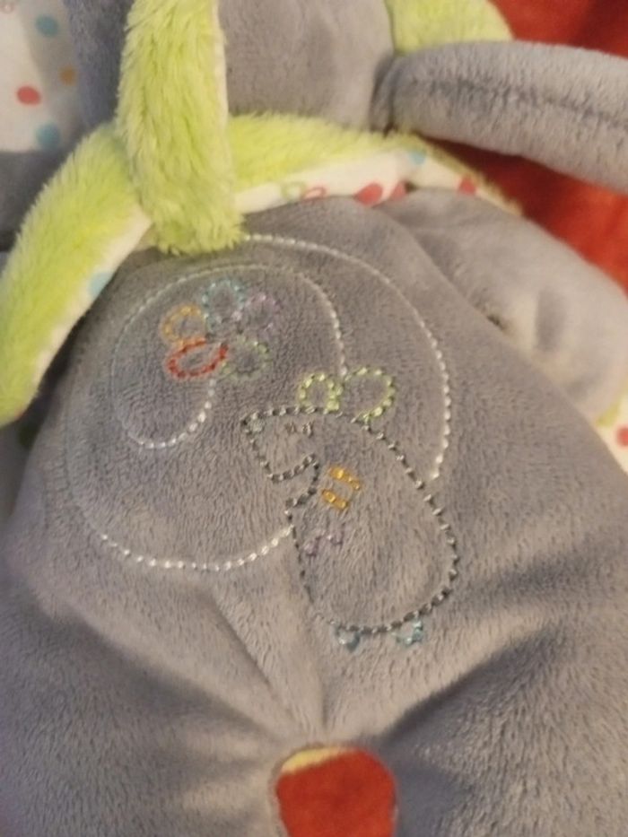 Doudou super Éléphant, marque Nounours - photo numéro 3