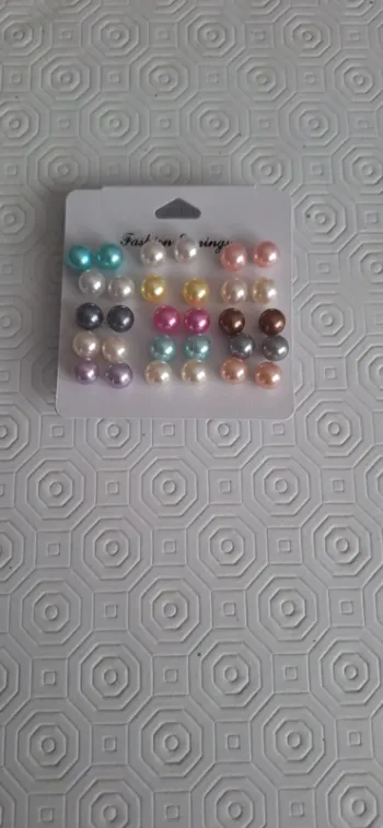 Lot boucles d oreilles