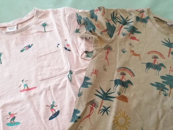 Lot de 2 tee shirts tao 10 ans - photo numéro 2