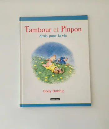 Livre tambour et pinpon "amis pour la vie"
