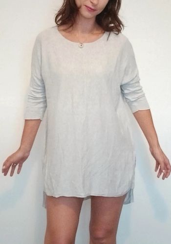 Tunique asymétrique pailletée Mango taille 38