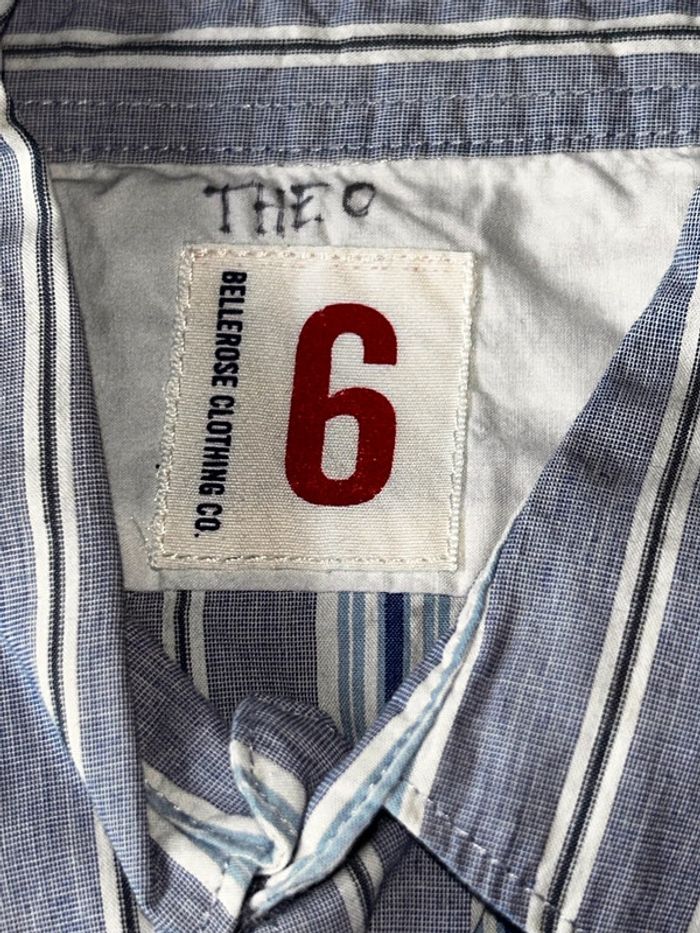 Chemise lignée 6 ans garçon Bellerose - photo numéro 2