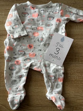 Pyjama hot milk TEX t.3m