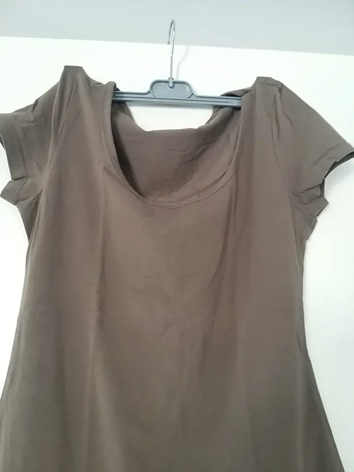 Robe marron moulante en M - photo numéro 2