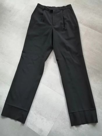 Lot de 3 pantalons noir à pinces Mixte Taille 38