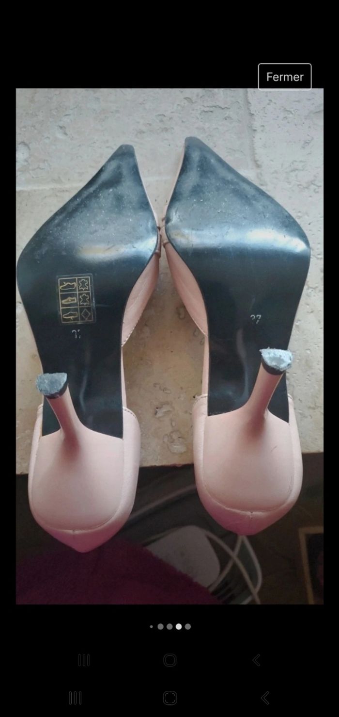 Escarpin en cuir - photo numéro 3