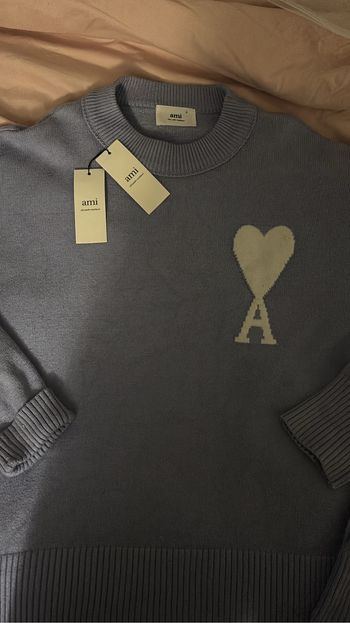 Pull ami Paris bleu ciel taille L