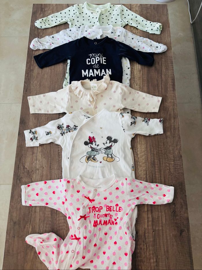 Lot de 6 pyjamas 3M