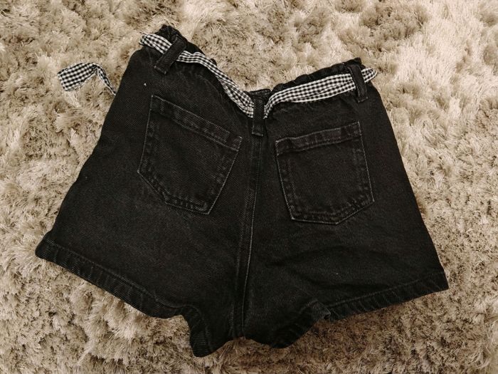 Short en jean noir - photo numéro 5