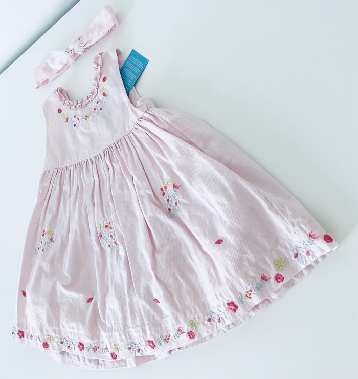 Robe et bandeau Sergent Major, taille 12 mois - photo numéro 2