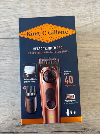 King C Gillette Beard trimmer pro 