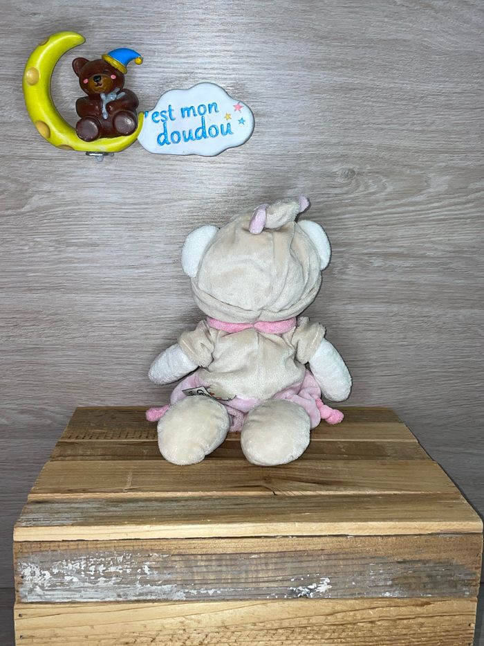 NIC209 doudou ours 🐻 nicotoy - photo numéro 2