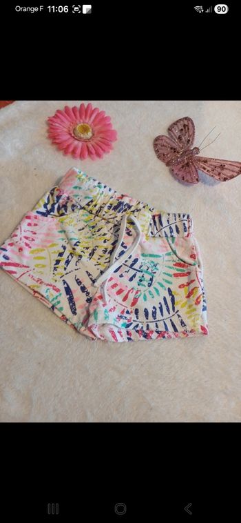 Short bébé taille 6 mois