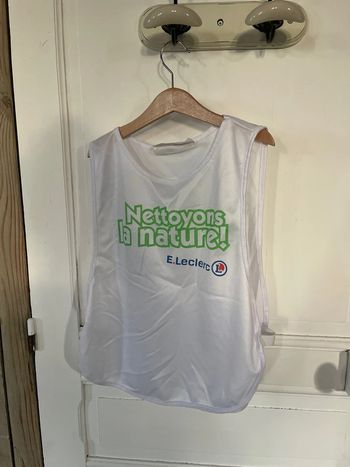Sur maillot nettoyant, la nature