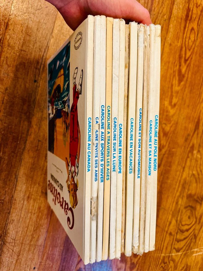 Lot de 12 albums livres Caroline grands état satisfaisant Pierre Probst bd - photo numéro 5