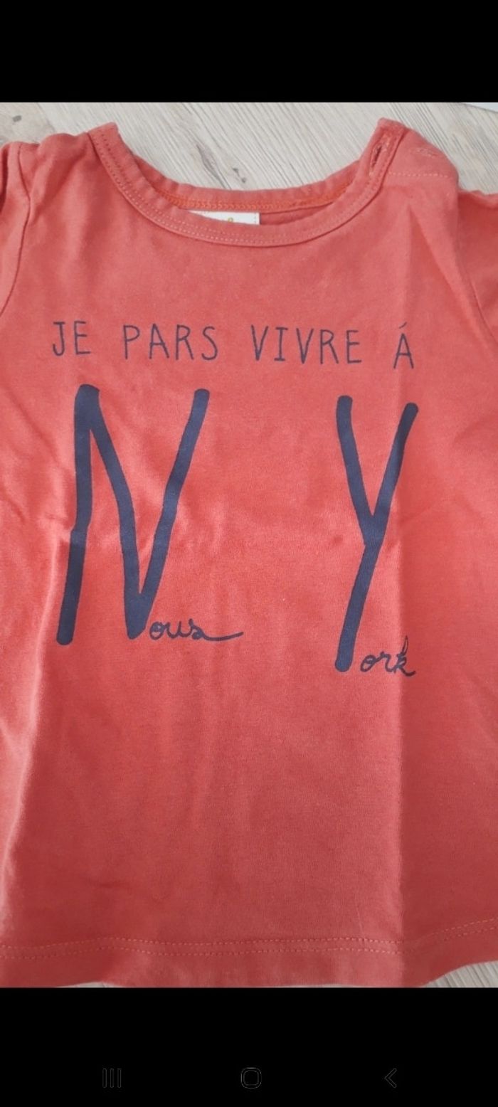 Tee shirt orange - photo numéro 2