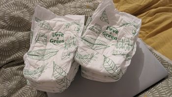 Lot couche mot d'enfant et love&green