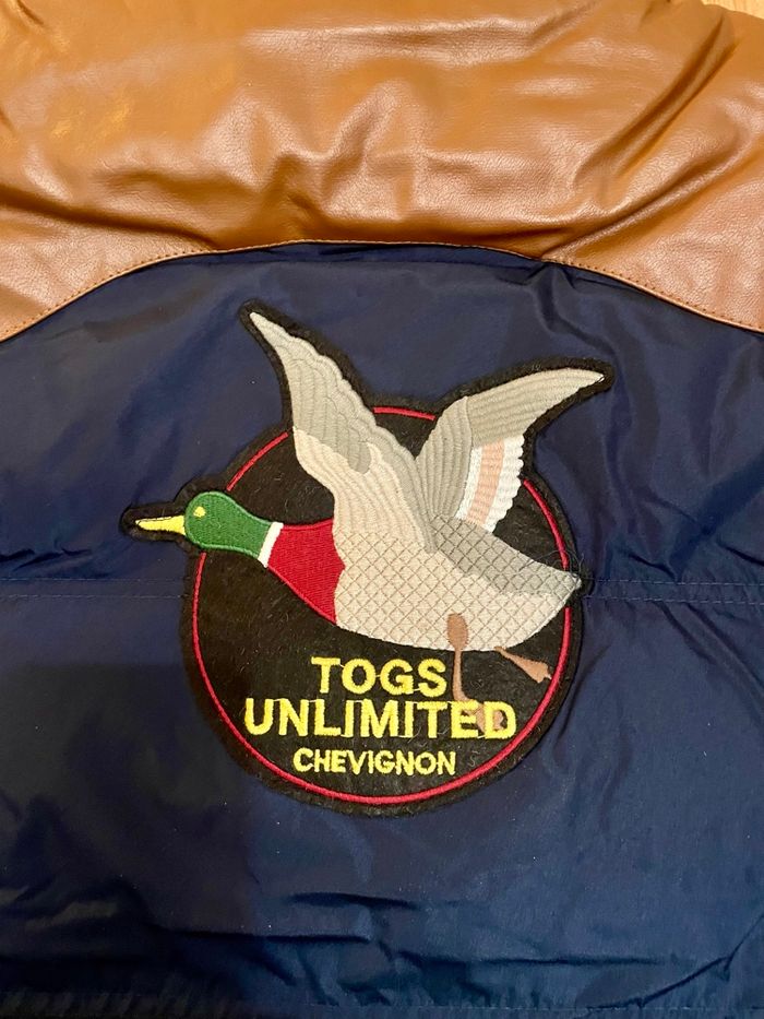 Doudoune chevignon homme  bleu marine,  togs taille XL   Neuf avec étiquette - photo numéro 8